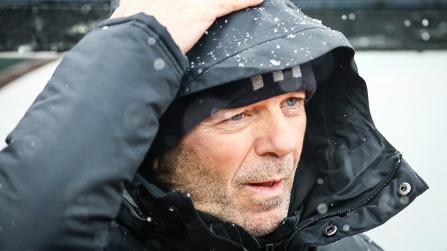 Треньорът на ЦСКА Стойчо Младенов бе видимо разочарован след равенството