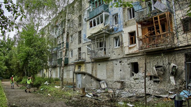 За ожесточени руски атаки към Харков съобщи ръководителят на Харковската регионална