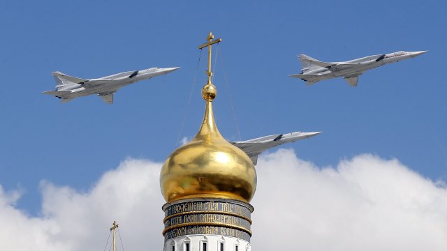 Русия изпрати днес два свръхзвукови бомбардировача с голям обсег на