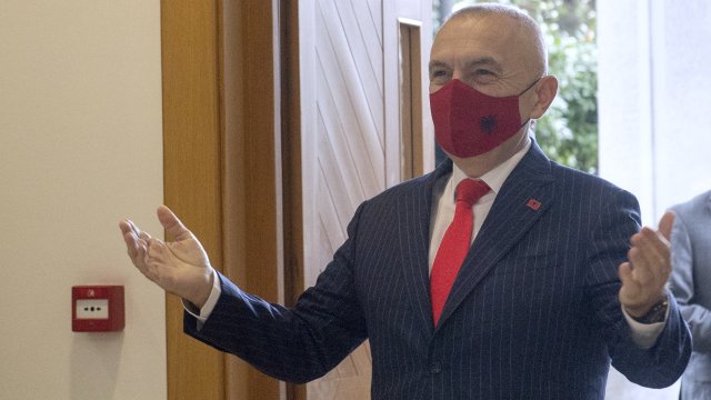 Президентът на Албания Илир Мета пристига на официално посещение у