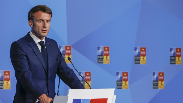 Френският президент Еманюел Макрон заяви че смята че е намерено