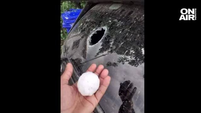 Комисии започват да описват щетите след падналите градушки в много