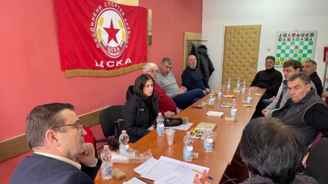 ОСК ЦСКА проведе общо събрание на стадион Българска армия По