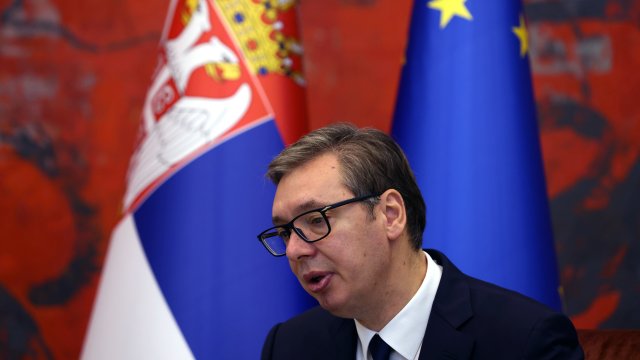 Сърбия няма да признае Косово, написа президентът Александър Вучич в