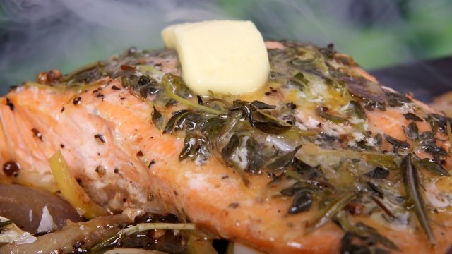 Продукти 5 котлета от сьомгаЗа маринатата 1 2 чаша зехтин 1