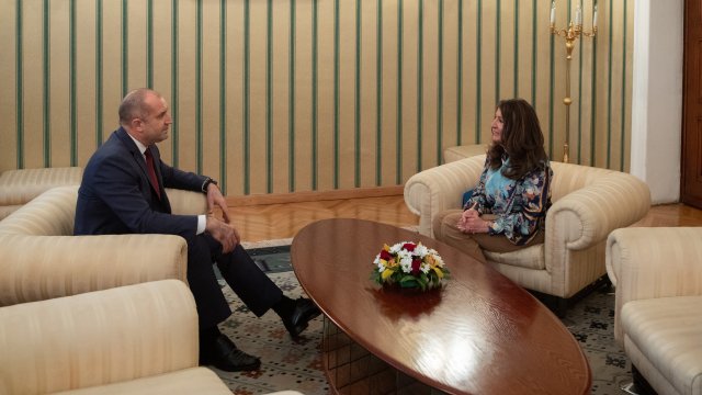 Държавният глава Румен Радев проведе днес среща на Дондуков 2