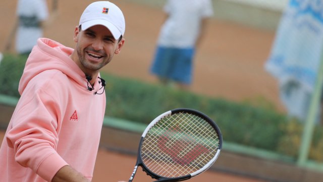 Най добрият български тенисист Григор Димитров се завърна с победа на