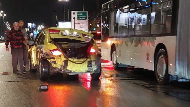 Отново катастрофа на бул Цариградско шосе в София Инцидентът е