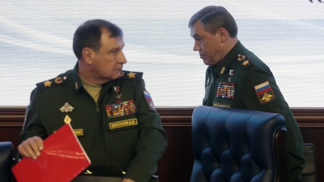Русия обяви в събота че сменя най висшия генерал отговарящ за