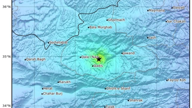 Броят на загиналите при земетресението в Западен Афганистан нарасна на