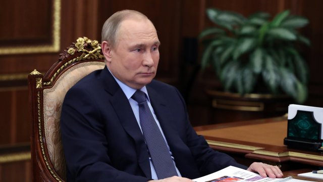 Руският президент Владимир Путин заяви че както през 1945 г