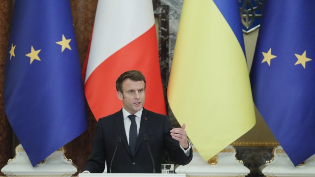 Френският президент Еманюел Макрон заяви, че след разговорите с лидерите
