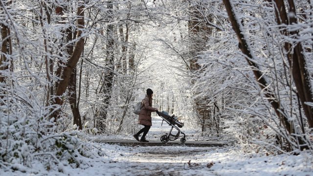 Сняг ще вали в съботния ден на повечето места в Северна