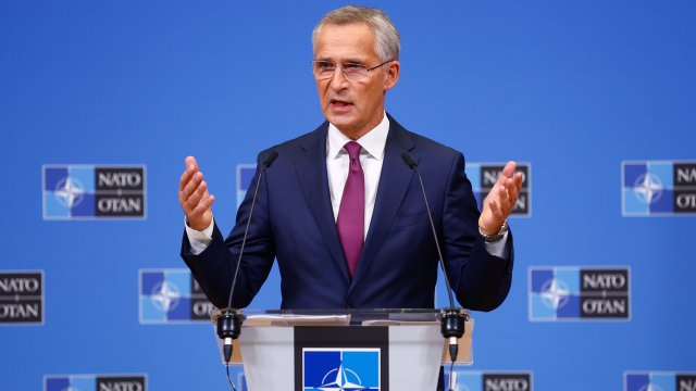 Генералният секретар на НАТО Йенс Столтенберг заяви че войските на