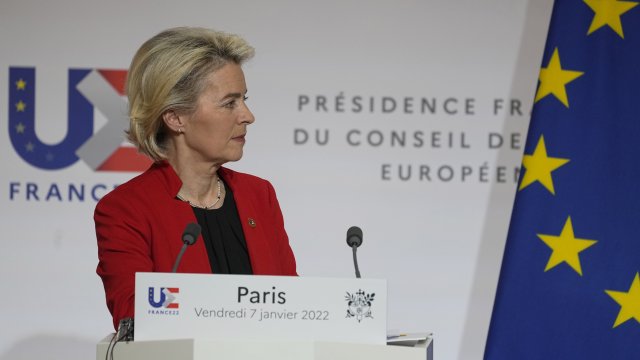 Ръководителят на Европейската комисия Урсула фон дер Лайен заяви днес