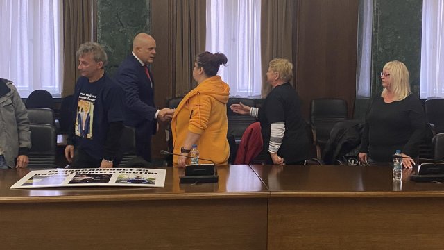 Главният прокурор Иван Гешев се срещна в Съдебната палата с