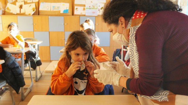 От всички тествани ученици в началото на тази седмица 19