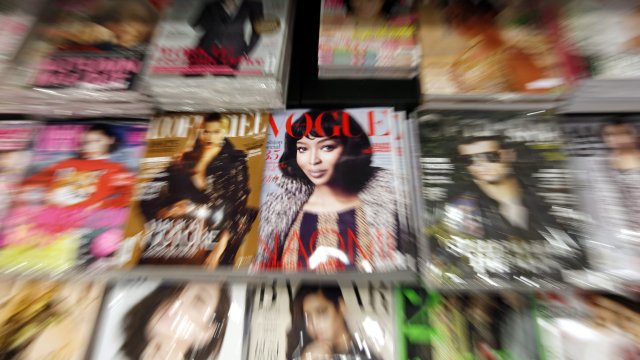 Свикнали сме да виждаме модните списания с цветни и привлекателни