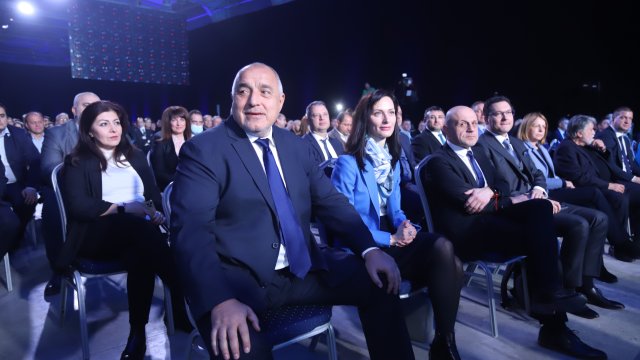 ПП ГЕРБ преизбра за председател на партията Бойко Борисов За