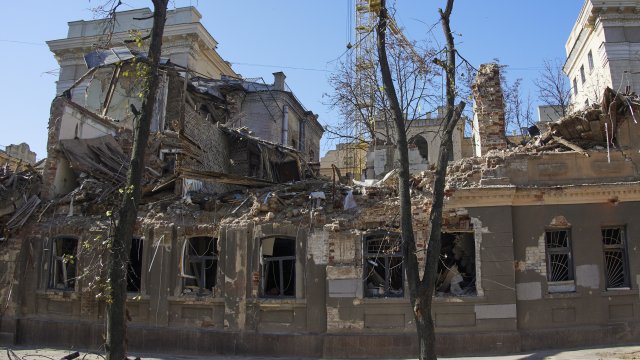 В три региона в Централна Украйна е обявена тревога за