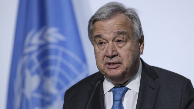 Генералният секретар на ООН Антонио Гутериш остро осъди руските ракетни