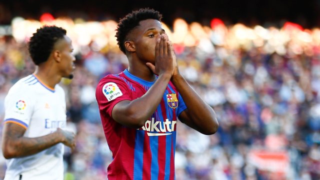 Контузията на Ансу Фати ще извади младия нападател от игра