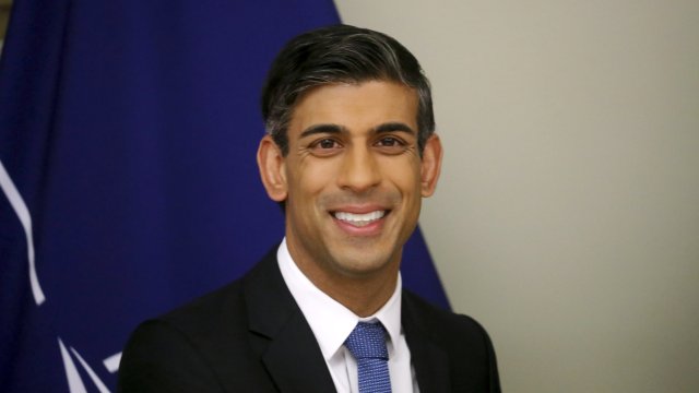 Британският премиер Риши Сунак произнесе първата си реч в новата