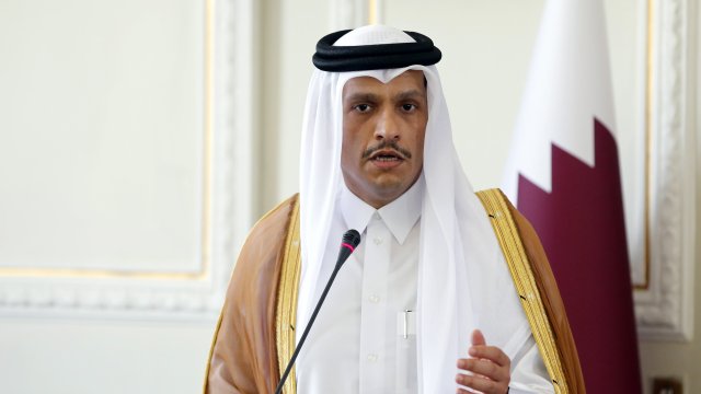 Катарският министър на външните работи Мохамед бин Абдул Рахман Ал