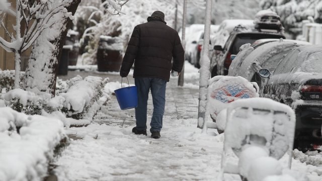 Най-студеният ден през тази зима засега в Родопите е днешният.