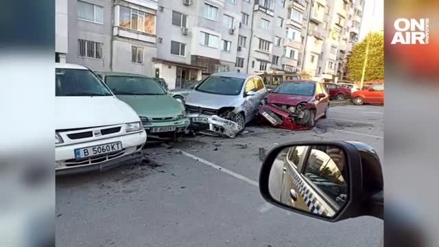 Седем коли във Варна тази сутрин са осъмнали със сериозни