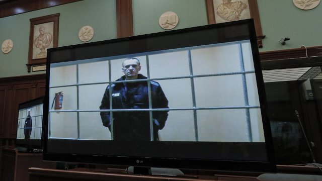 Затвореният критик на Кремъл Алексей Навални заяви във вторник че