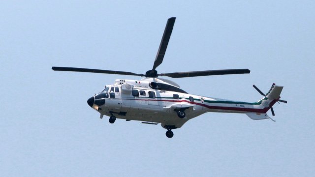 Четиринадесет души са загинали при катастрофа на военен хеликоптер в