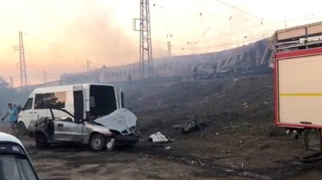 Русия призна че е нанесла удара по жп гара в