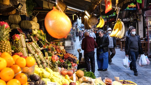 През месец март инфлацията в Турция достигна нов връх за