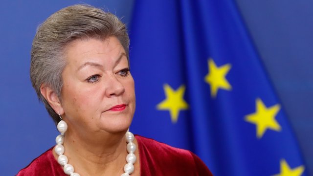 Европейският комисар по вътрешните работи Илва Йохансон изрази разочарование от