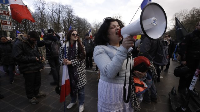 Очакваното навлизане на т нар Конвой на свободата в Брюксел вдигна