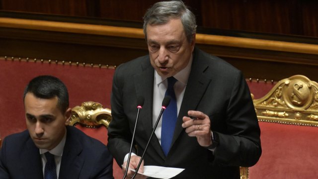 Марио Драги получи вот на доверие от Сената при необичайни