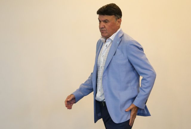 Президентът на Българския футболен съюз Борислав Михайлов извади от футбола