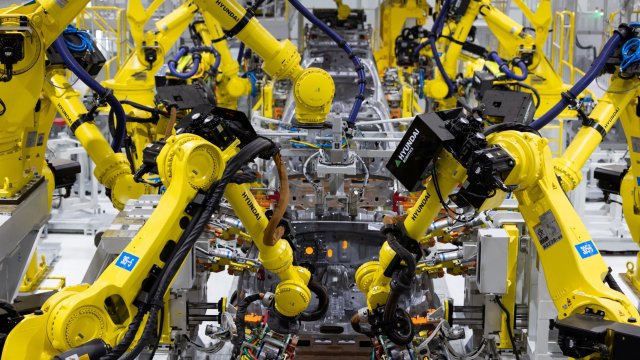 Повече роботи са се присъединили към работната сила на Съединените