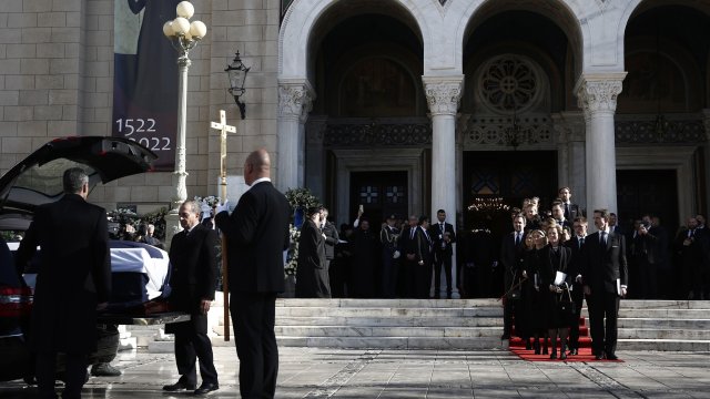 Монарси от цял свят се събраха в Атина за да