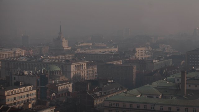 София е на 36 о място в света по мръсен въздух