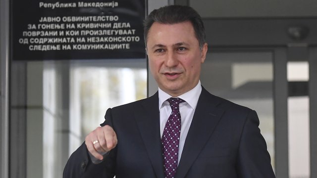 Бившият премиер на Република Северна Македония Никола Груевски беше осъден