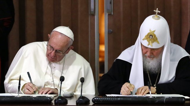 Папа Франциск няма да се срещне в Ерусалим през юни