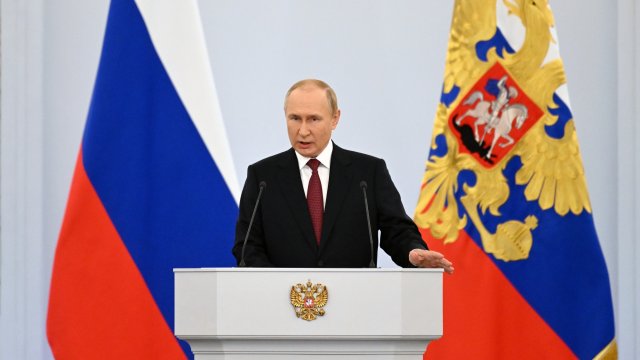 Владимир Путин планира ядрен удар в район в близост до границите