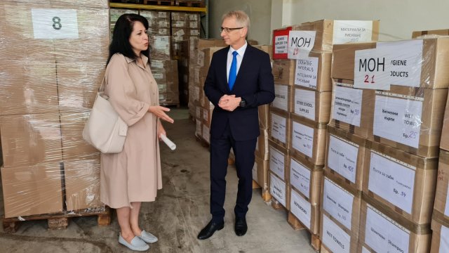 Три ТИР а с дарения от деца и ученици от цялата