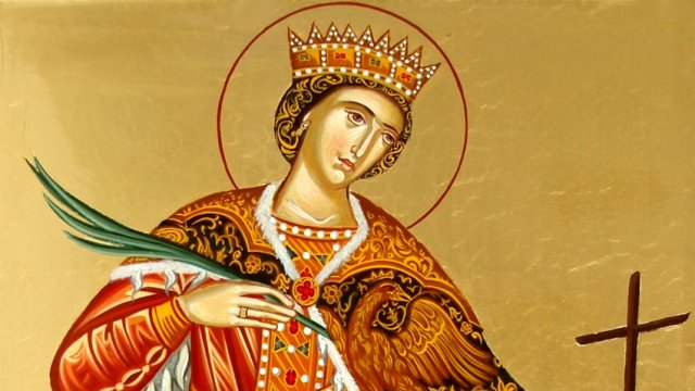 На 24 ноември Православната църква почита Св великомъченица Екатерина Тя