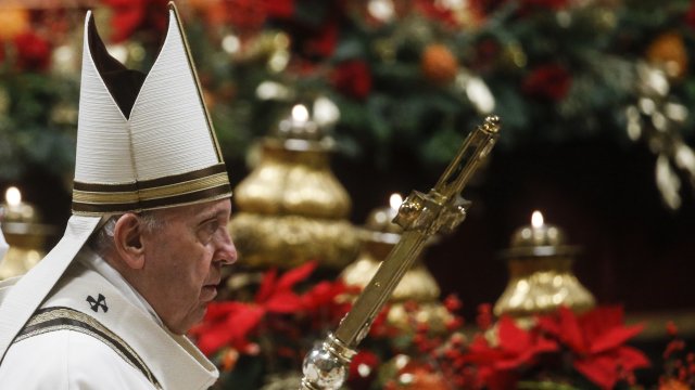 Папа Франциск отправи своето традиционно рождественско послание Urbi et Orbi