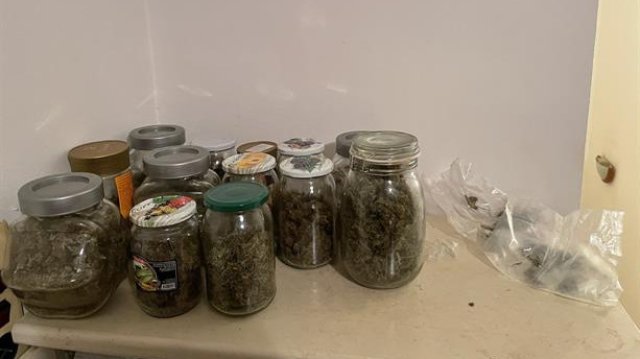 Столични полицаи разкриха домашна оранжерия за отглеждане на марихуана Иззети