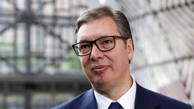 Сръбският президент Александър Вучич благодари на руското външно министерство за