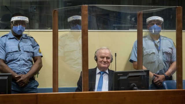 Бившият военен лидер на босненските сърби Ратко Младич, който излежава
